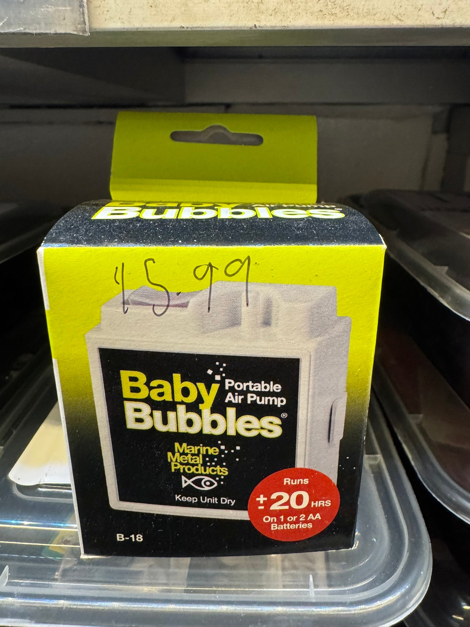 Baby Bubbles Portable Air Pump (B-18)