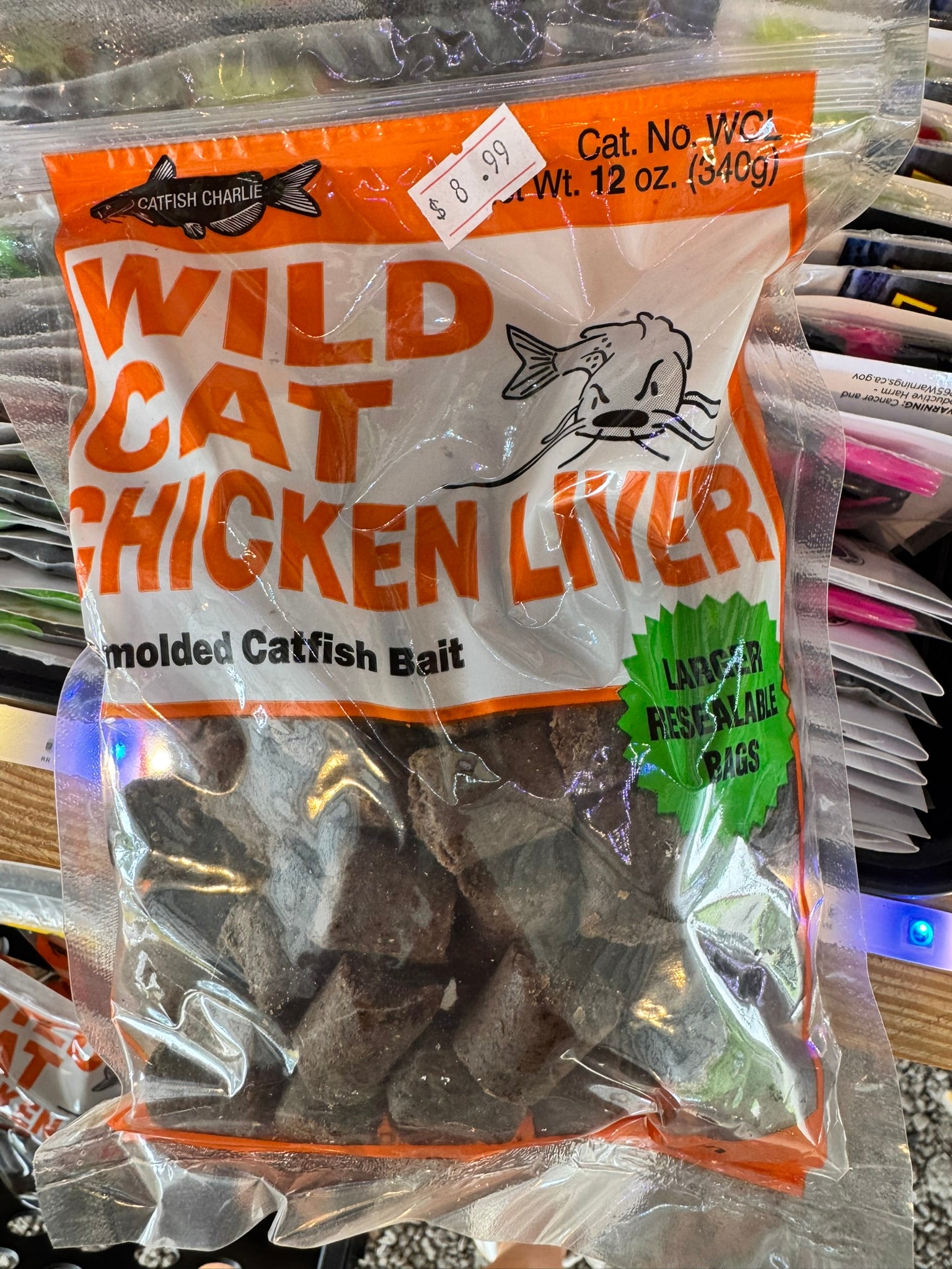 Catfish Charlie Wild Cat Bait (12 oz)
