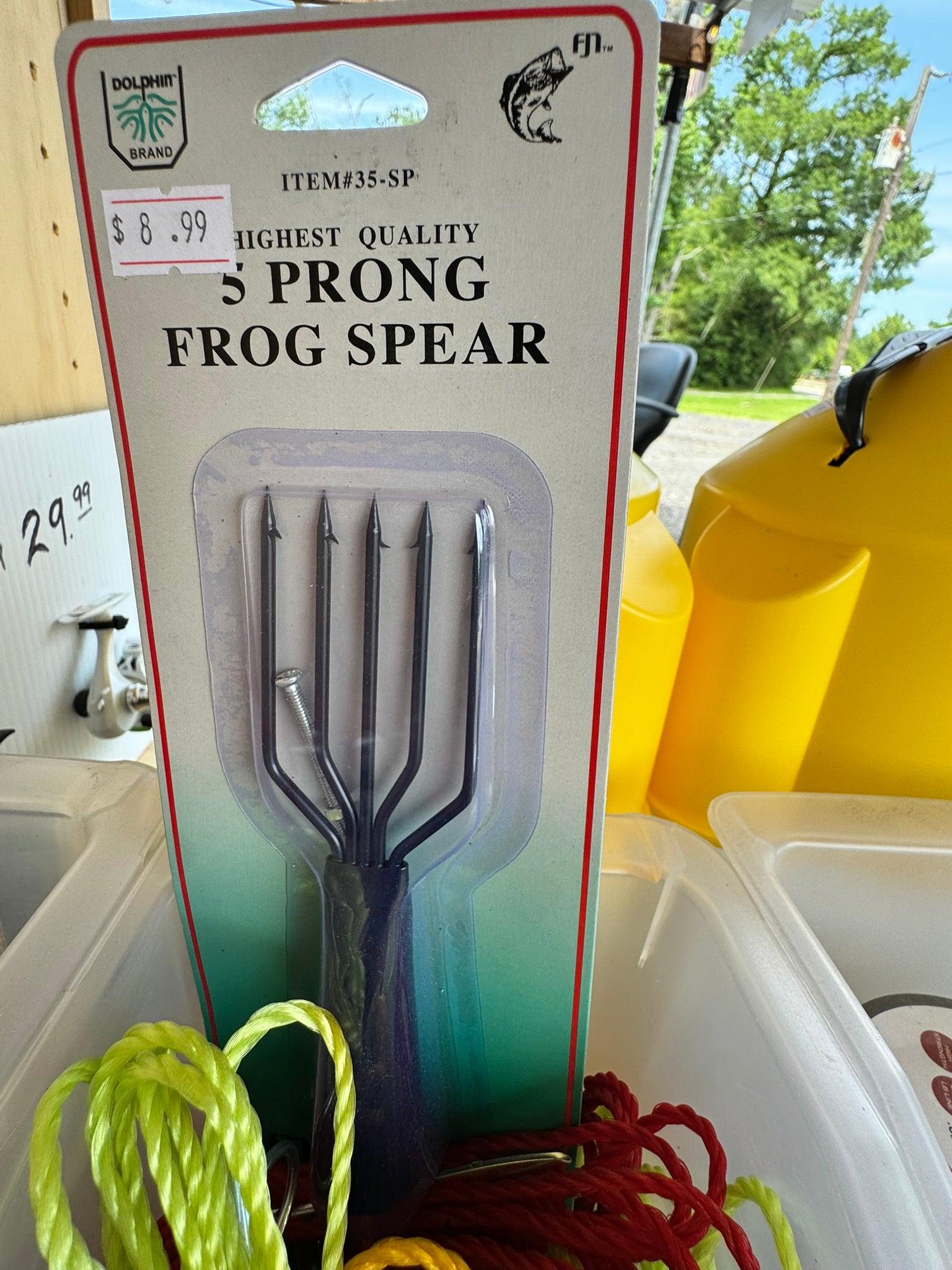 Dolphin Brand 5-Prong Frog Spear