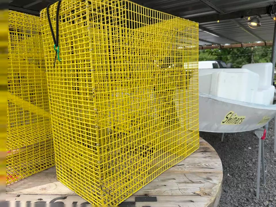 Large Yellow Crab Trap